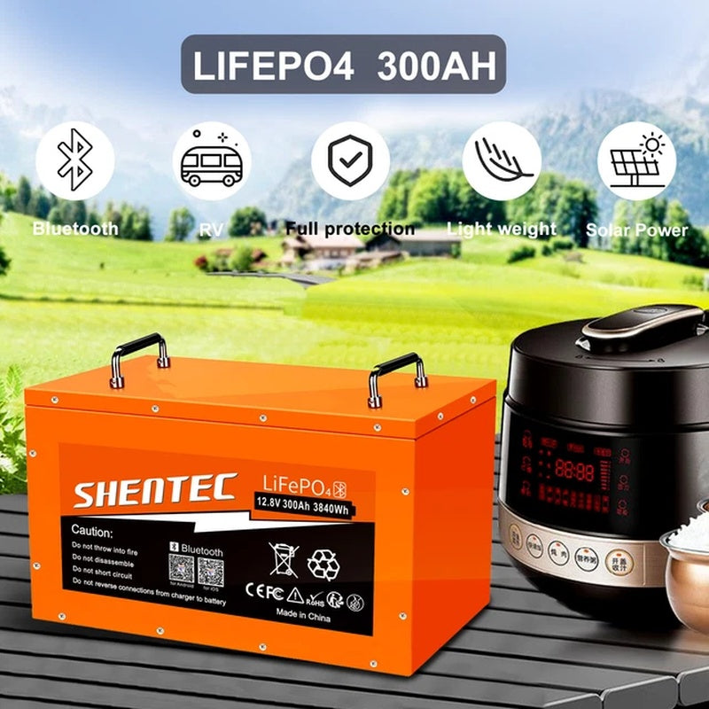 300Ah Bluetooth Lithium Leisure Battery
