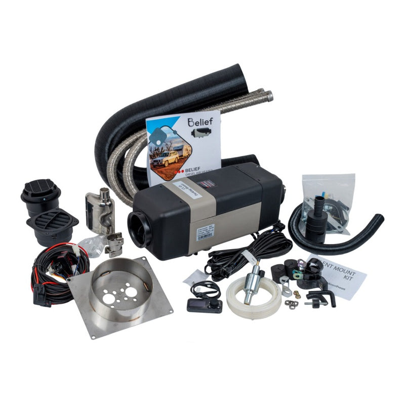 Budget 5kW Diesel Heater Kit