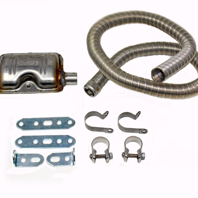 Heater Silencer and Exhaust Kit