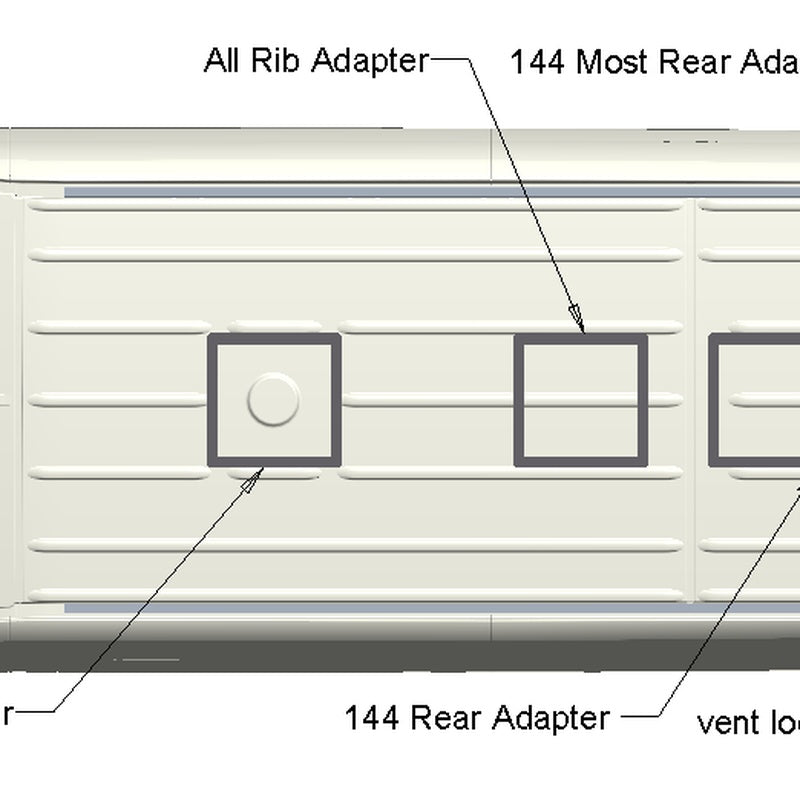 Sprinter W906 Roof Vent Fitting Kit