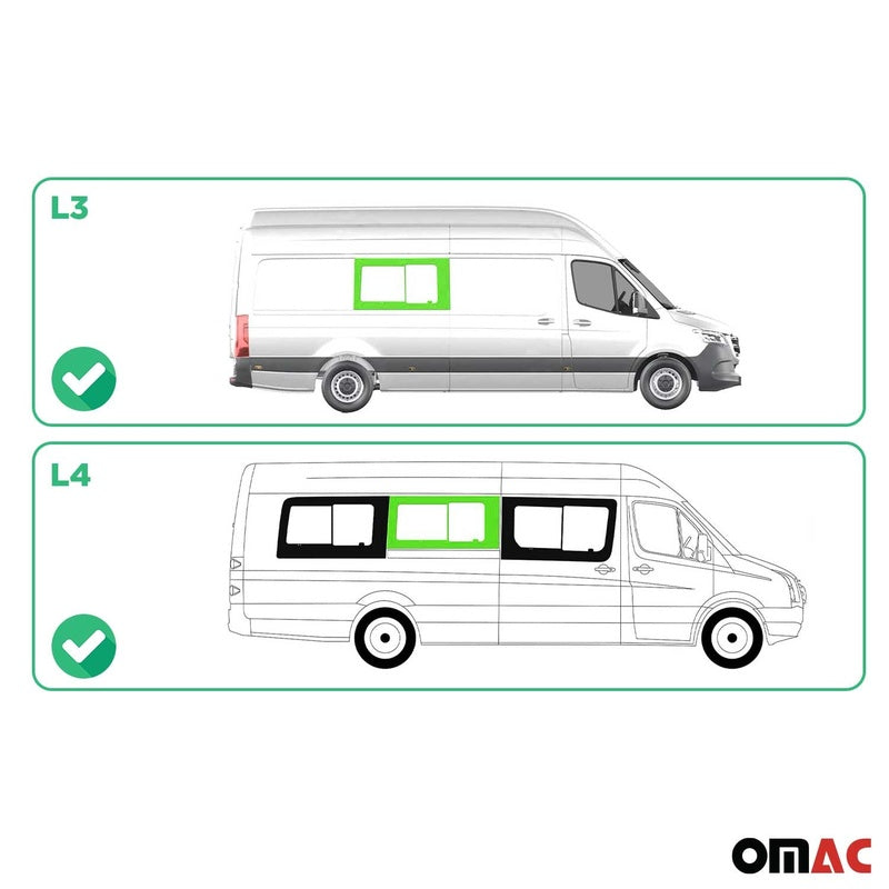 Sprinter W907 Sliding Door Window