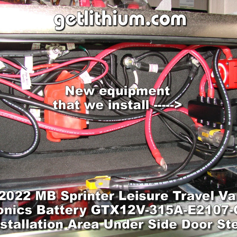 Sprinter W907 Split Charge and Lithium Package
