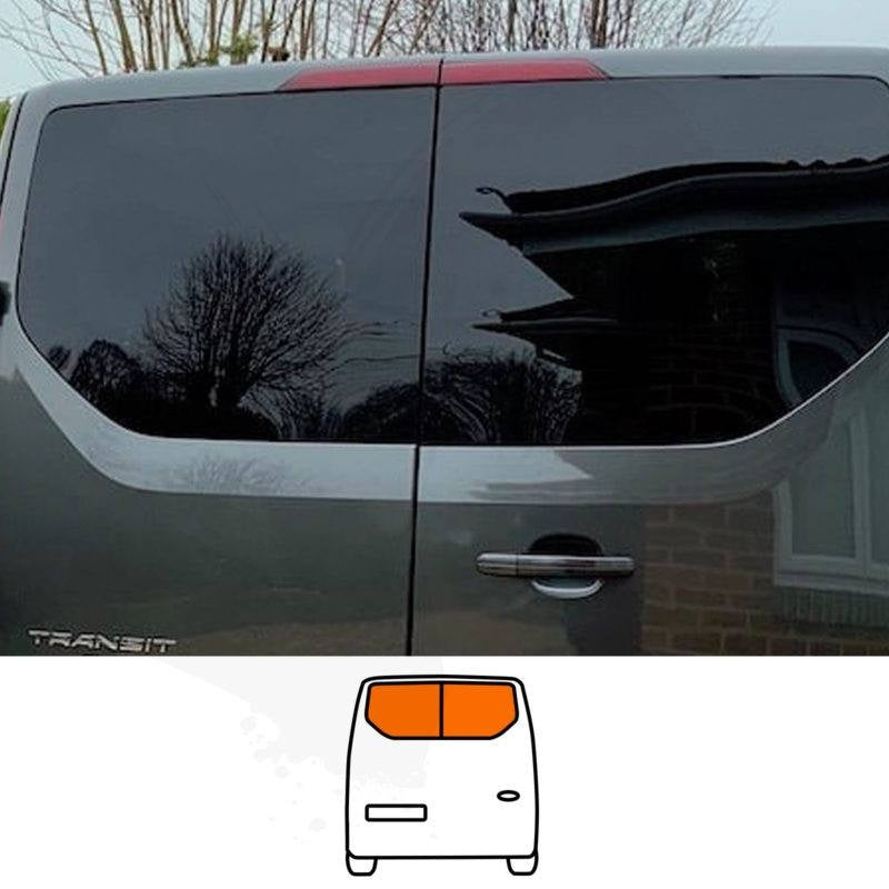 Transit Custom Rear Door Window Pair